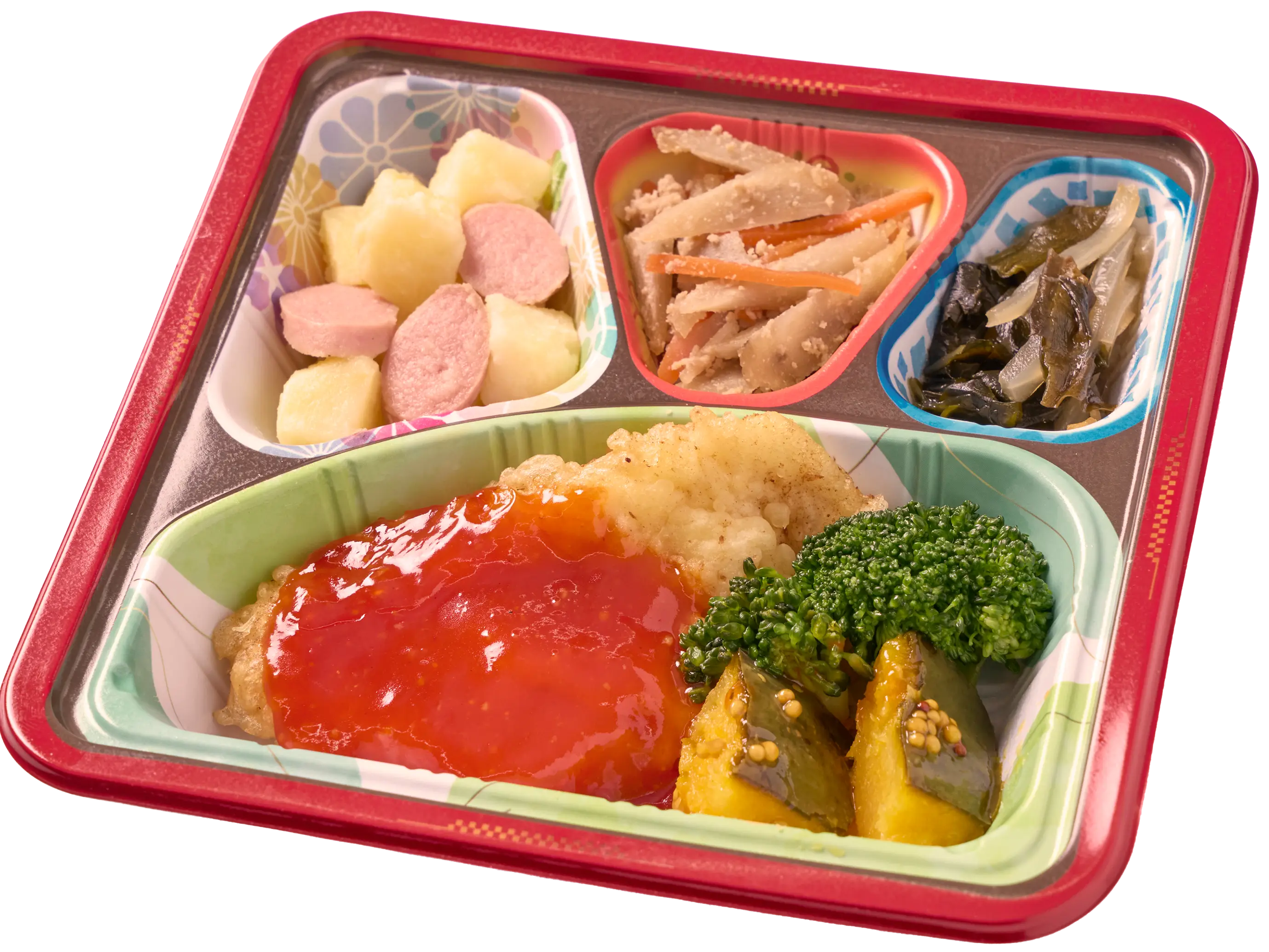 白身魚のケチャップソース