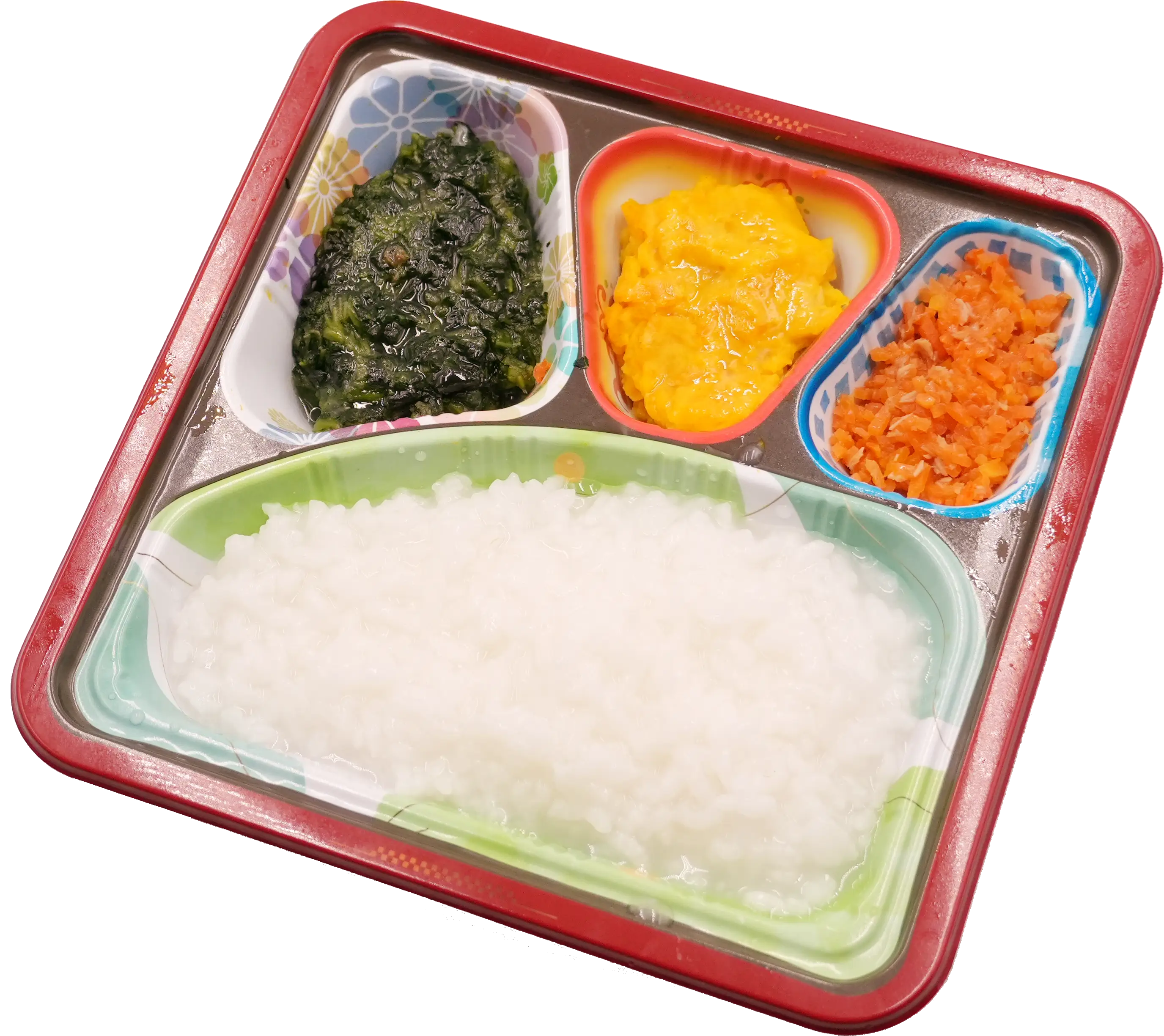 朝食プレート（おかゆ）